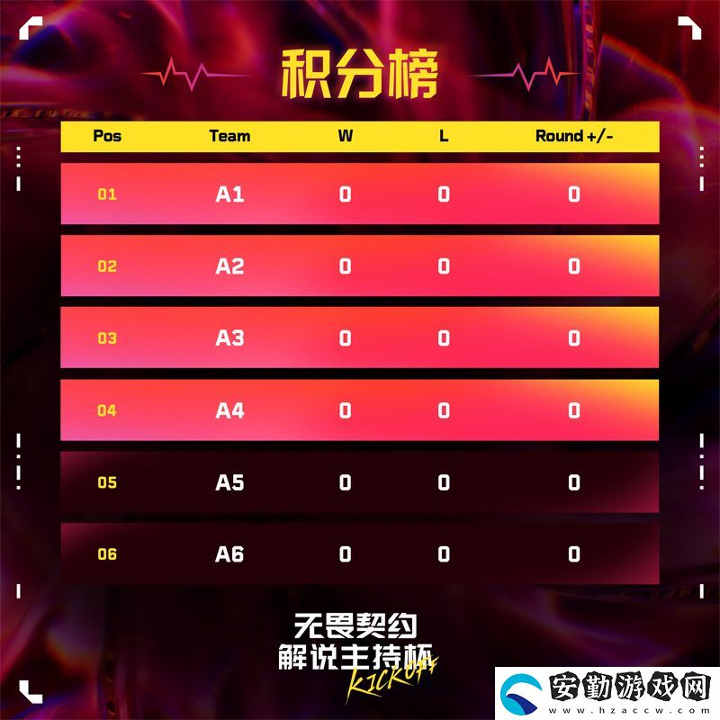 解說(shuō)主持杯KICKOFF即將快樂(lè)開(kāi)賽