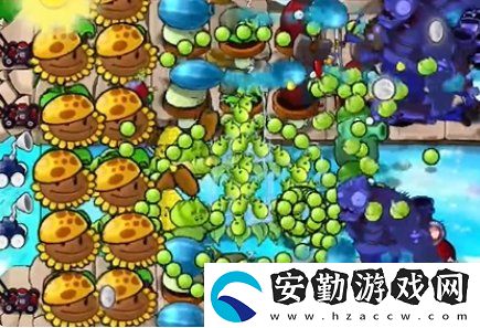 植物大戰(zhàn)僵尸雜交版冒險24關怎么放置植物
