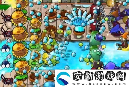 植物大戰(zhàn)僵尸雜交版冒險24關怎么放置植物