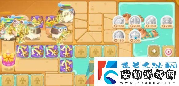 保衛(wèi)蘿卜4法老歸來(lái)第17關(guān)怎么過(guò)