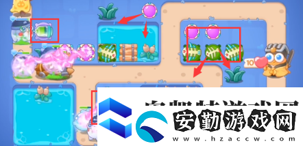 保衛(wèi)蘿卜4阿波道長(zhǎng)第36關(guān)通關(guān)攻略