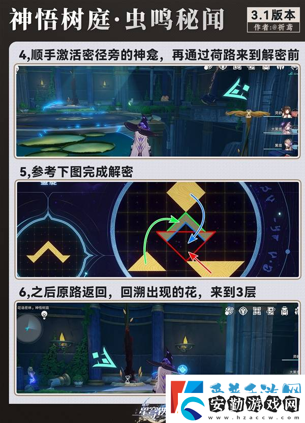崩壞星穹鐵道永夜囈語密林神悟樹庭寶箱收集攻略