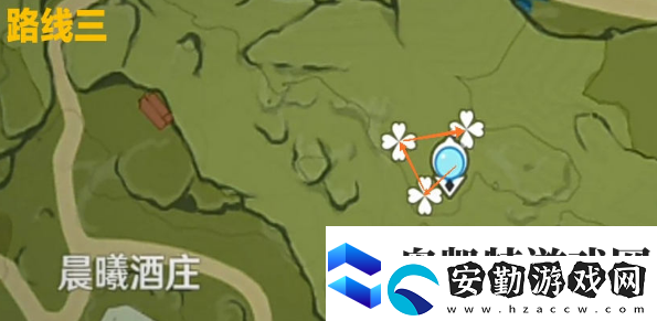 原神風(fēng)車菊最佳采集路線