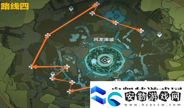 原神風(fēng)車菊最佳采集路線