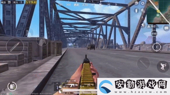 和平精英怎么堵橋