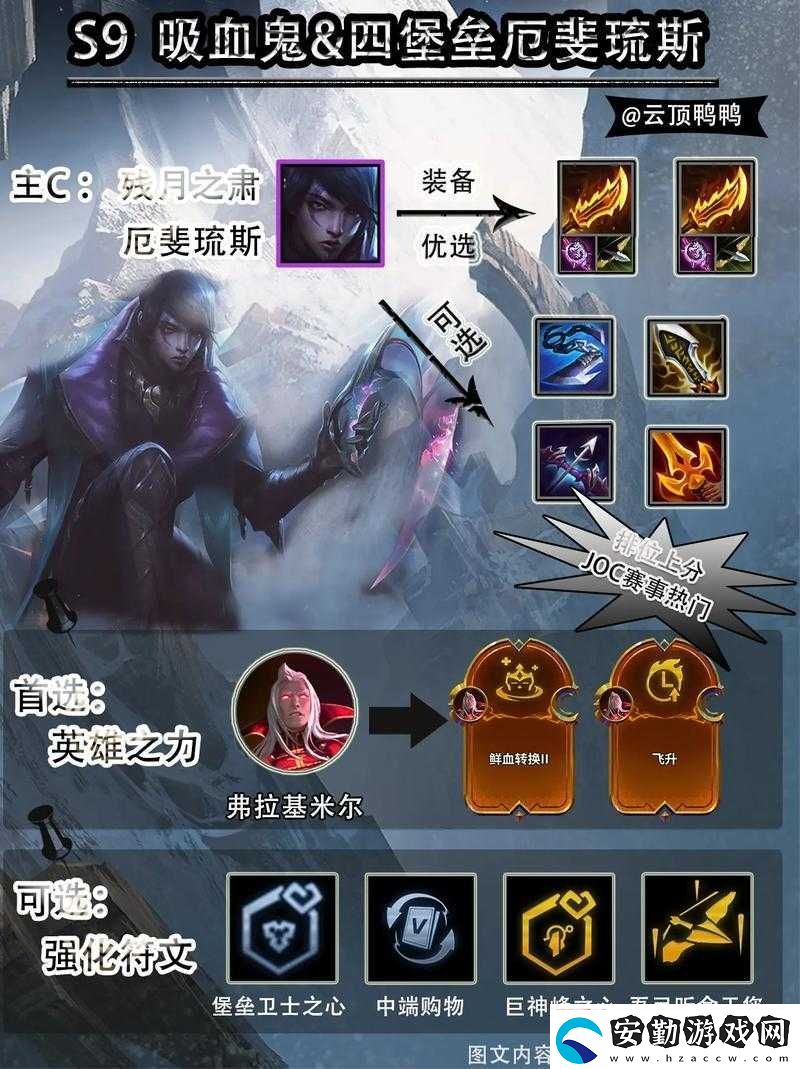 云頂之弈月男厄斐琉斯封神指南！一回合12殺的超強(qiáng)套路公開(kāi)