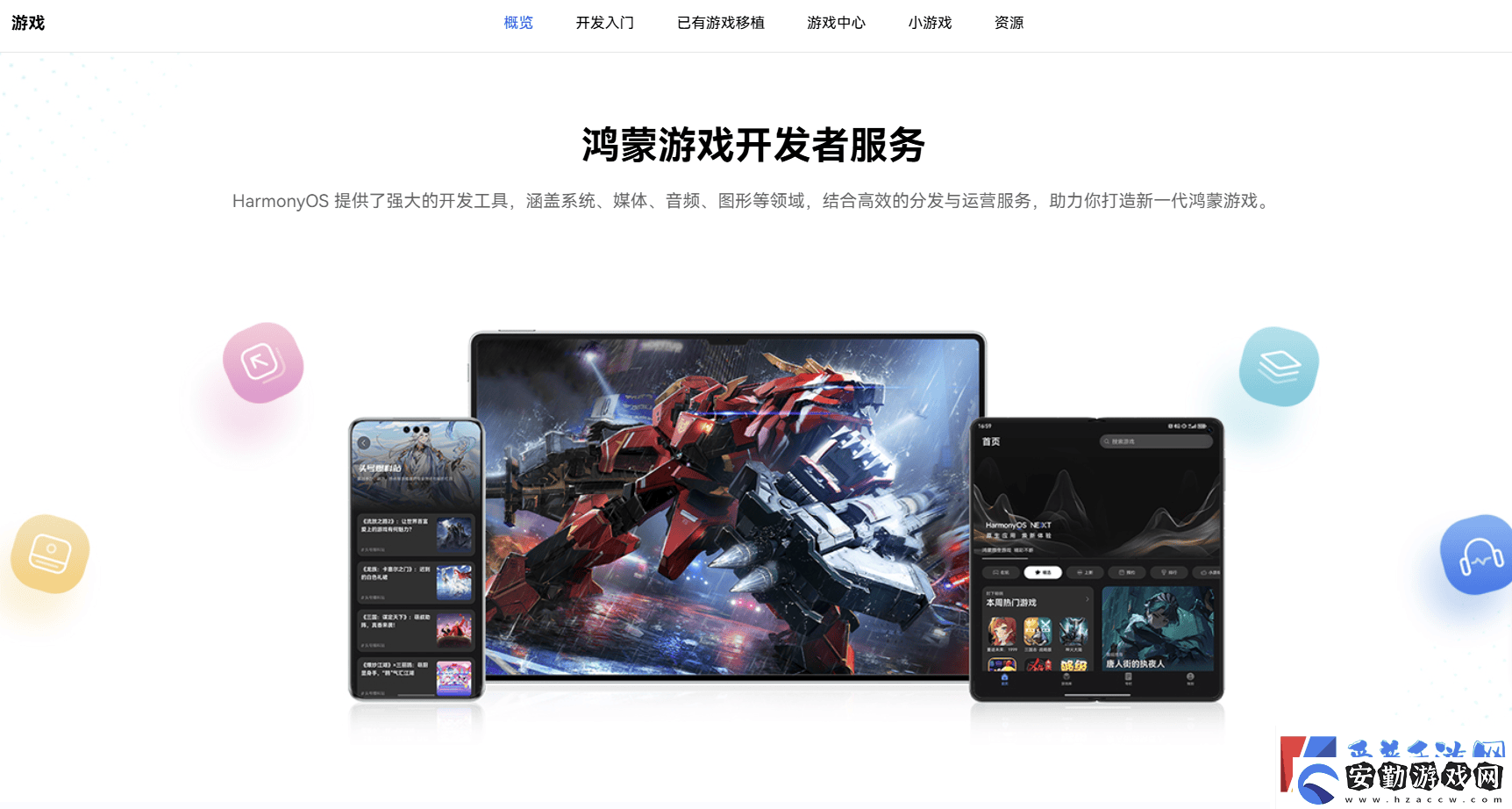 鴻蒙游戲開發(fā)者服務全新升級一站式指引助力游戲全生命周期創(chuàng)作