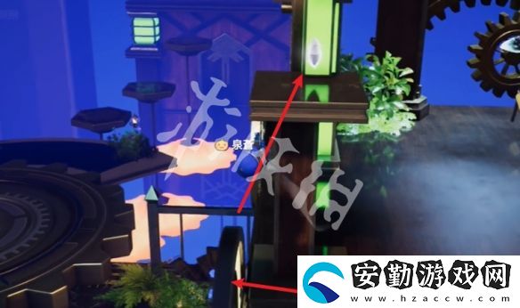 開放空間齒輪懸臺(tái)怎么過(guò)